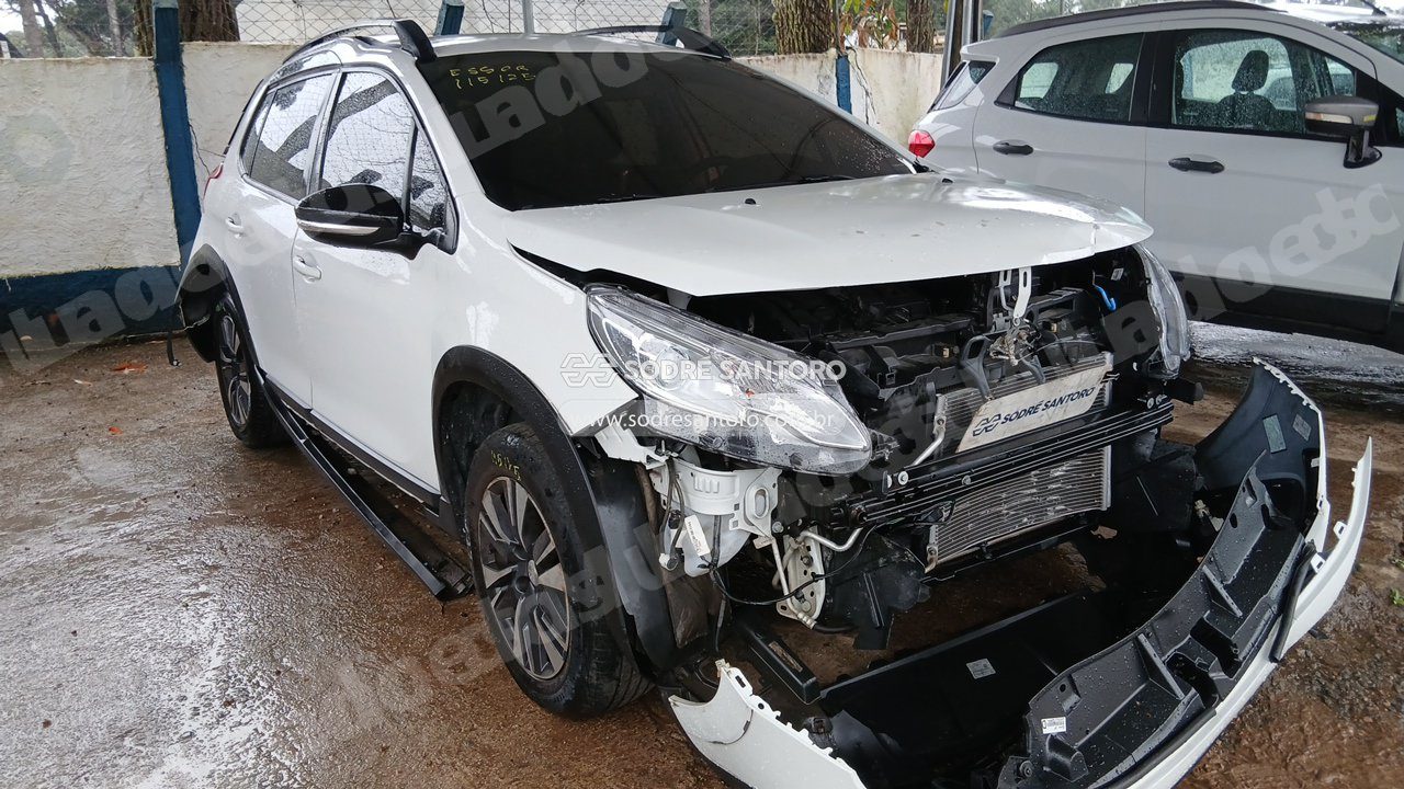 Peugeot 2008 Allure Pk 2020 em leilão em São José dos Pinhais/PR