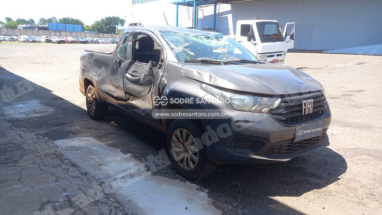 Fiat Strada Freedom Cs13 2025 em leilão em Bauru/SP