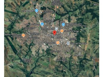 Terreno de 12768 m2 em leilão em Osvaldo Cruz/SP