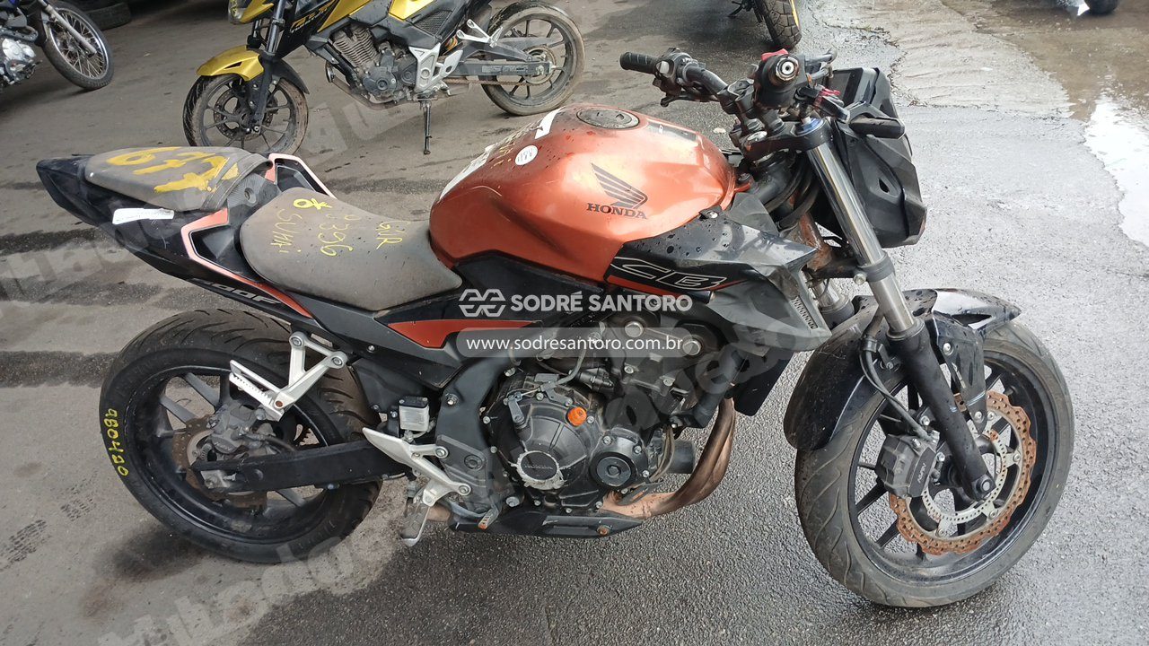 Honda Cb 500F 2022 em leilão em Brasil