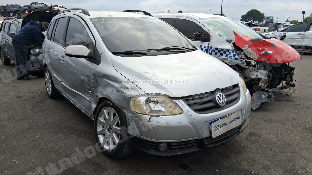 Volkswagen Spacefox Comfort 2007 em leilão em Brasil