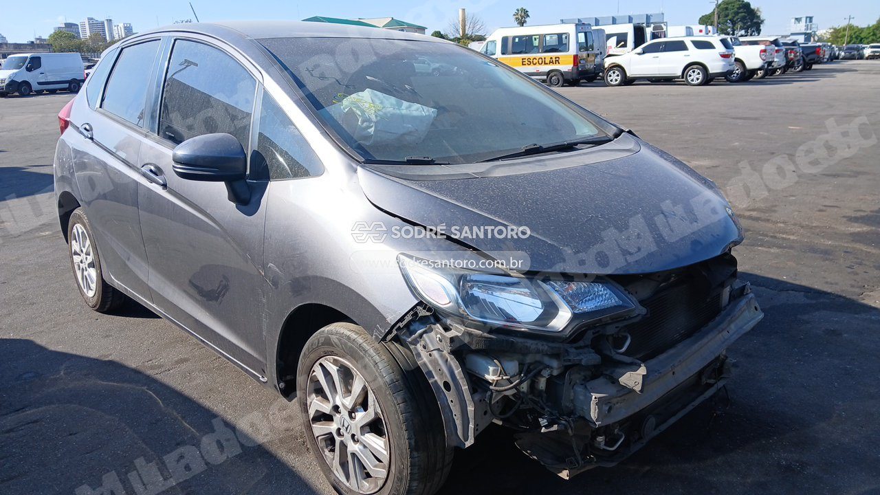 Honda Fit Lx Cvt 2019 em leilão em Guarulhos/SP