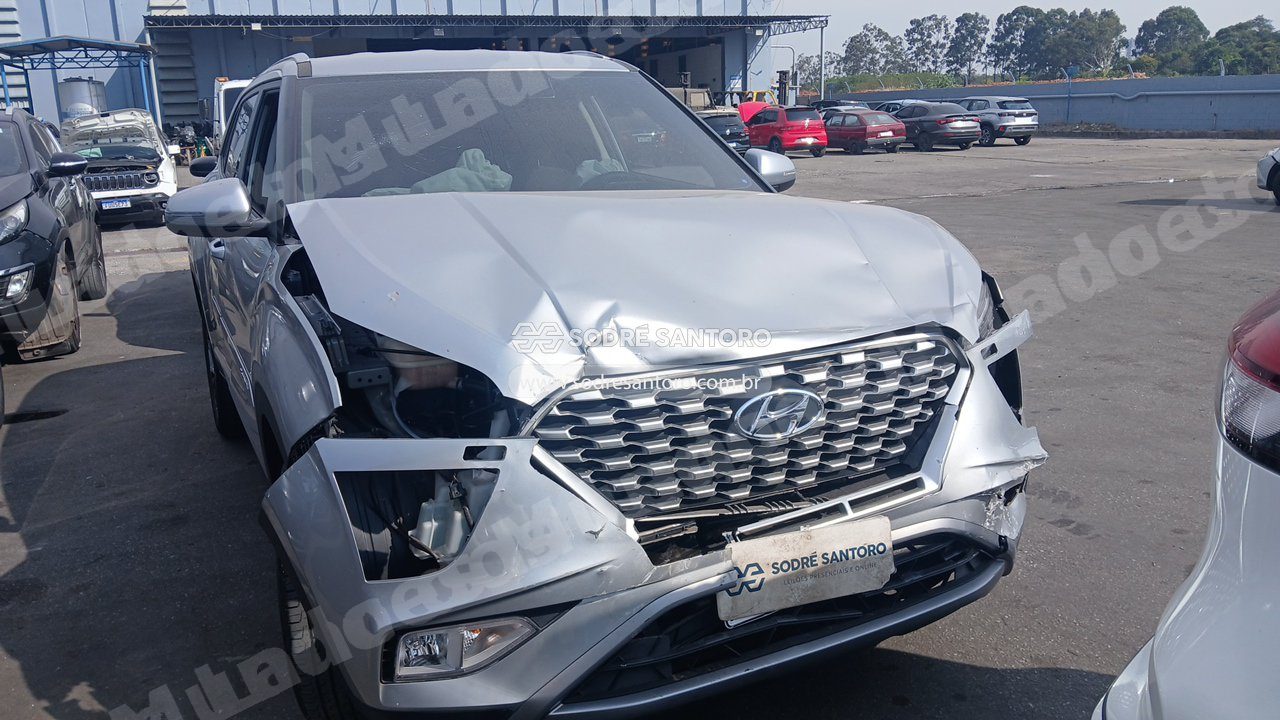 Hyundai Creta1Ta Limited 2023 em leilão em Guarulhos/SP