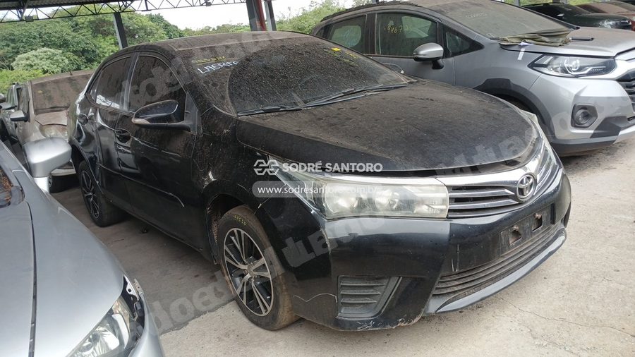 Toyota Corolla Gli18 Cvt 2017 em leilão em Guarulhos/SP