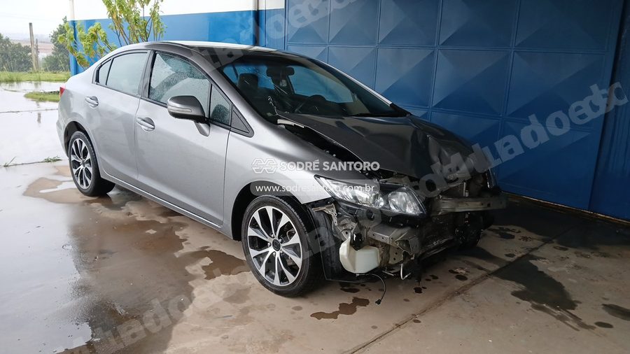 Honda Civic Lxr 2015 em leilão em Monte Mor/SP
