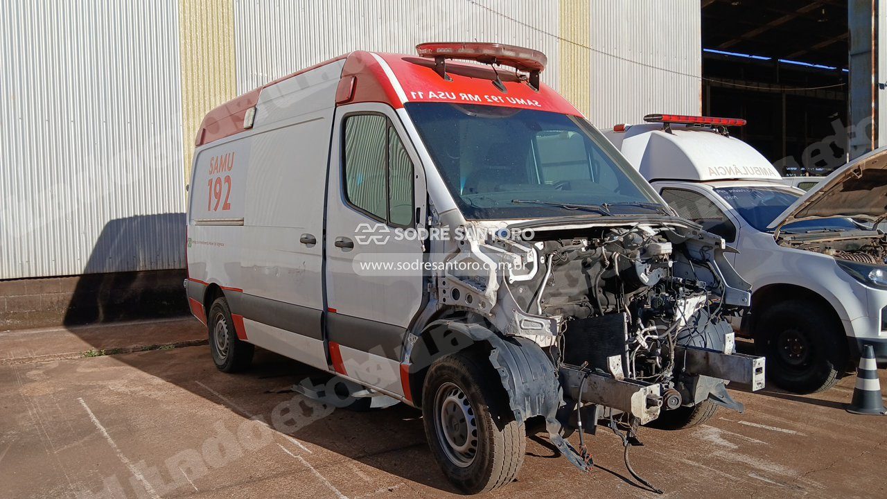 Mercedes-Benz 416 Alter Amb 2022 em leilão em Sertãozinho/SP - Lote 2