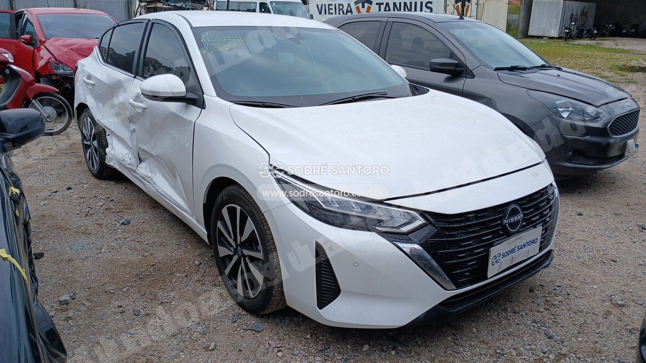 Nissan Sentra Adv Cvt 2025 em leilao em Sj. dos Pinhais/PR