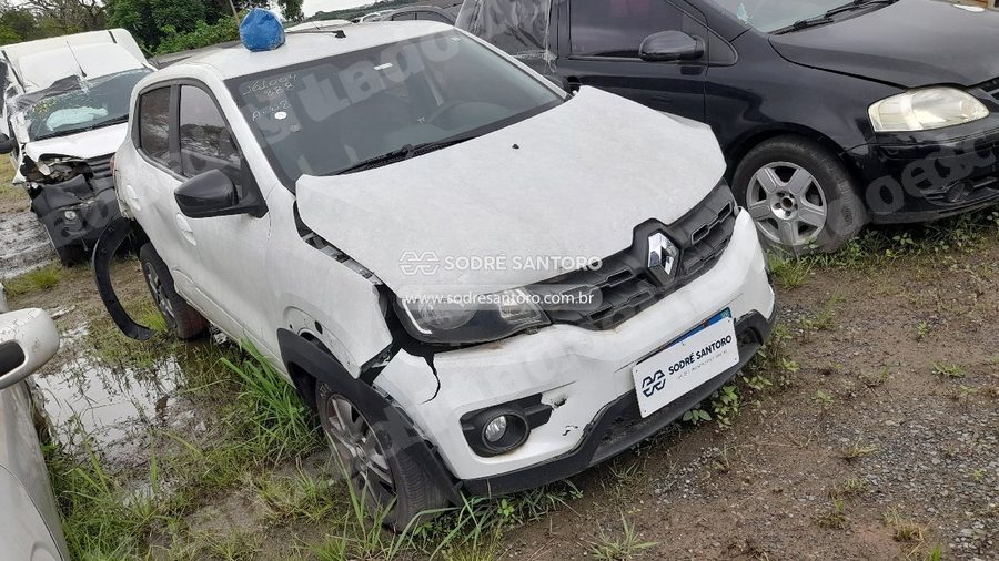 Renault Kwid Intens 10Mt 2022 em leilão em Monte Mor/SP