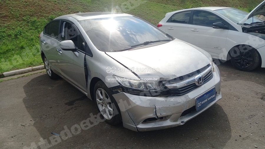 Honda Civic Exr 2014 em leilão em Monte Mor/SP