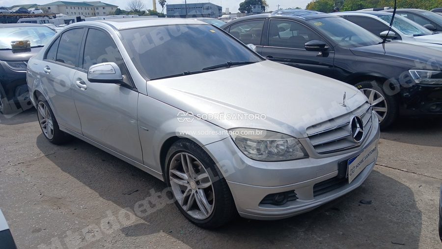 Mercedes-Benz C 200 K 2008 em leilão em Guarulhos/SP