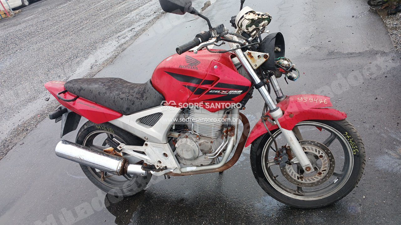 Honda Cbx 250 Twister 2008 em leilão em Brasil
