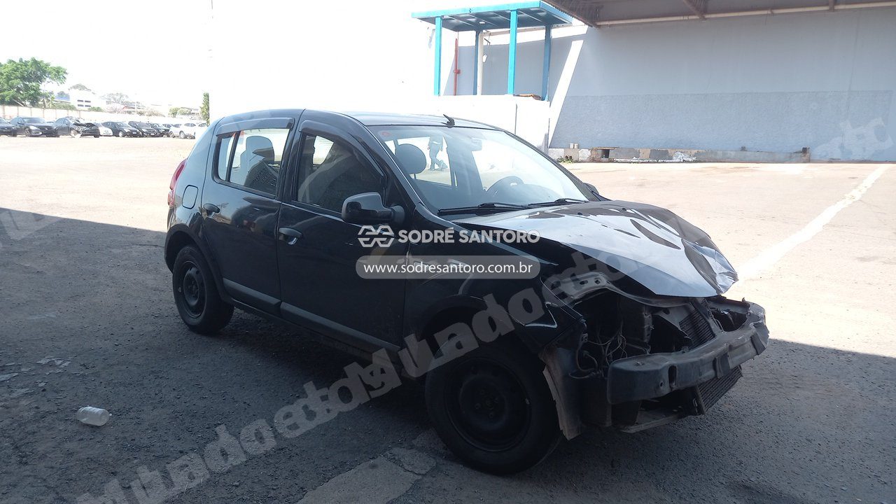 Renault Sandero 2012 em leilão em Bauru/SP