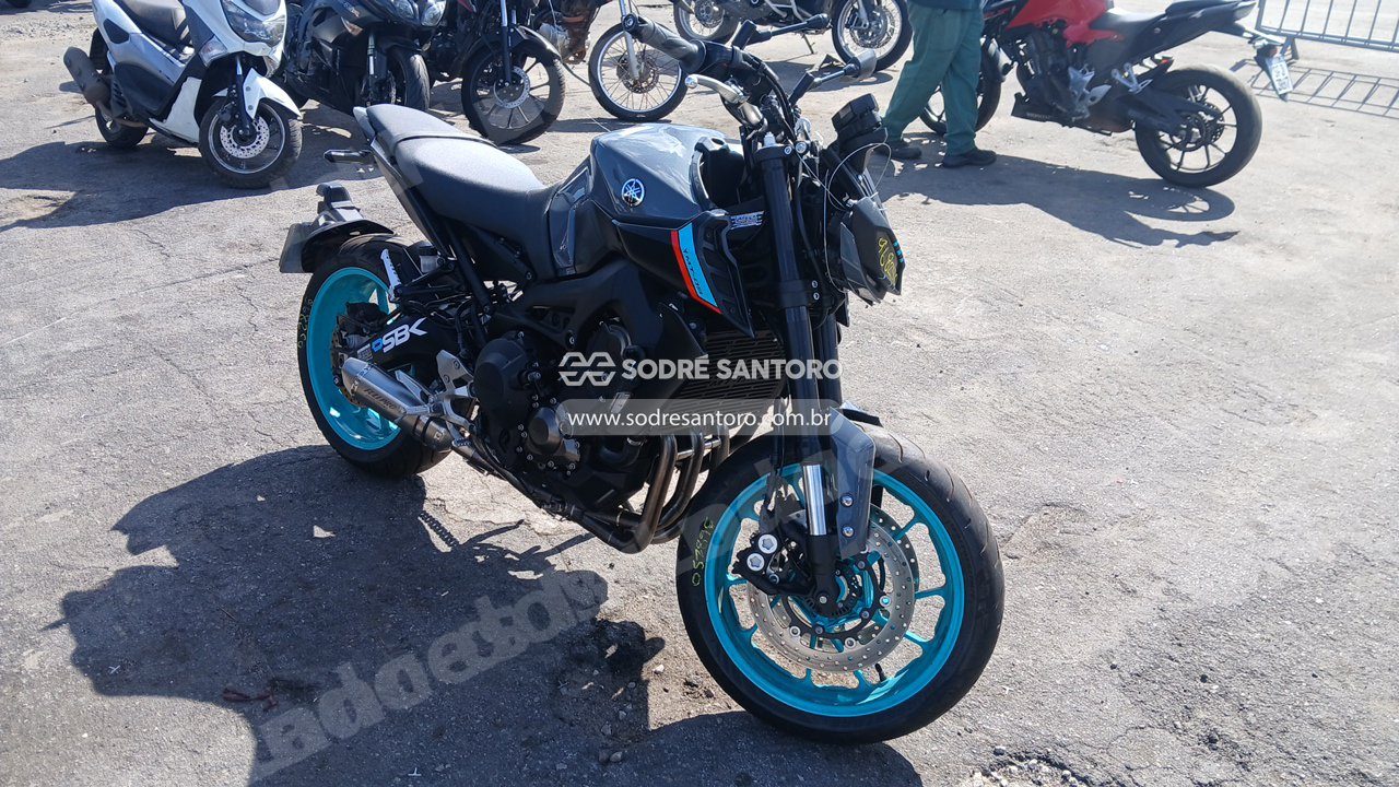 Yamaha Mt09 Abs 2024 em leilão em Brasil