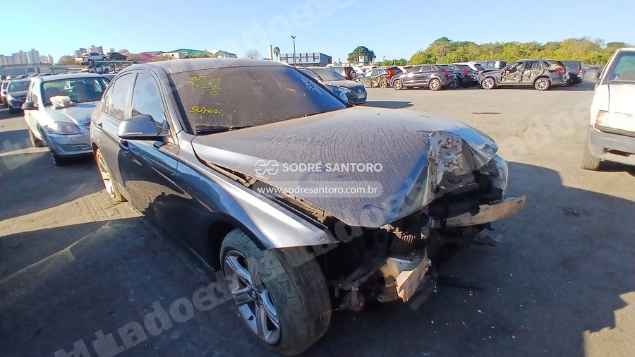 Bmw 320I Active Flex 2015 em leilão em Guarulhos/SP