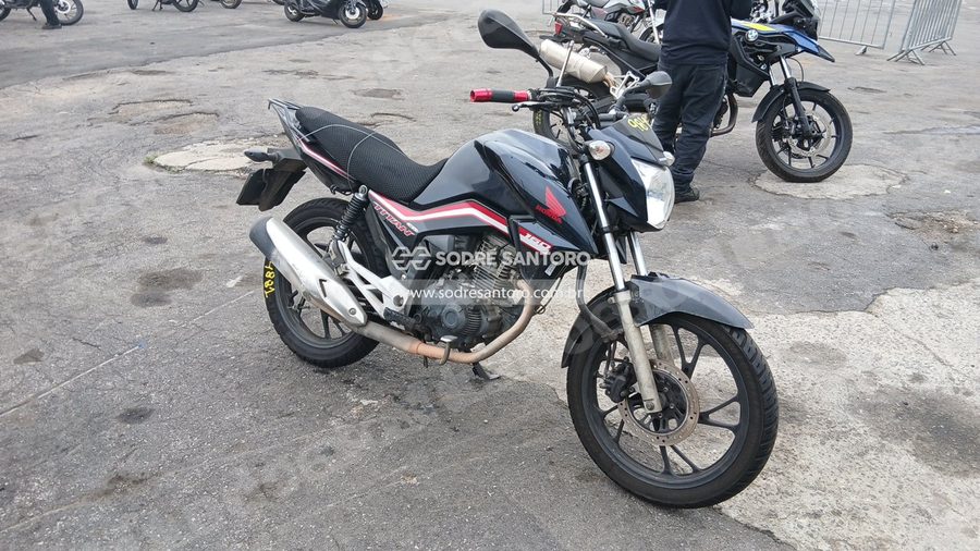 Honda Cg 160 Titan 2020 em leilão em Guarulhos/SP