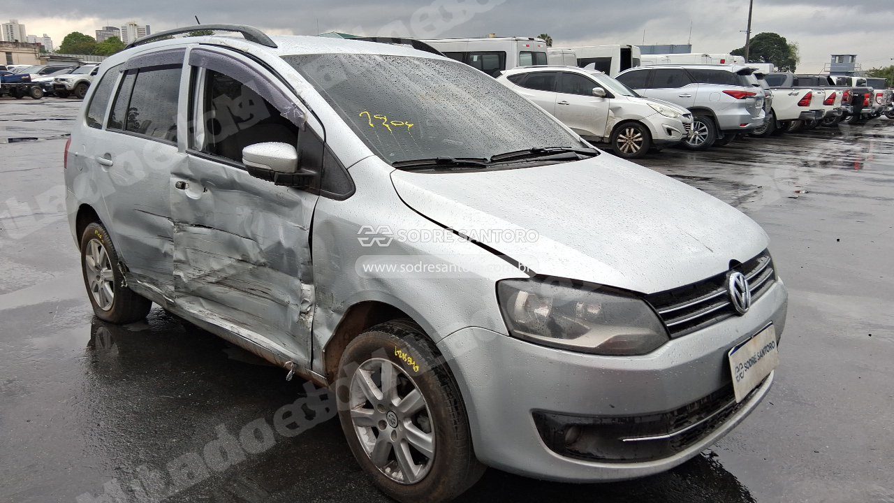 Volkswagen Spacefox 1.6 2012 em leilão em Brasil