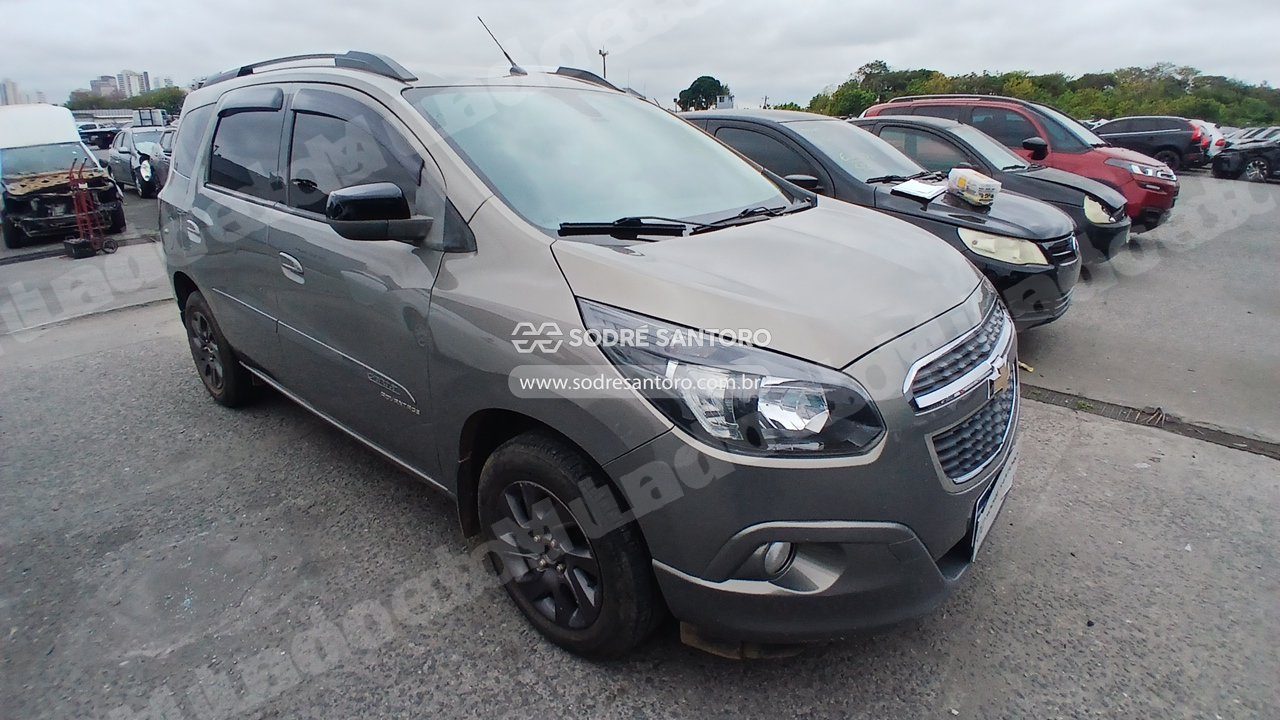 Chevrolet Spin 1.8L At Lt Adv 2017 em leilao em Brasil