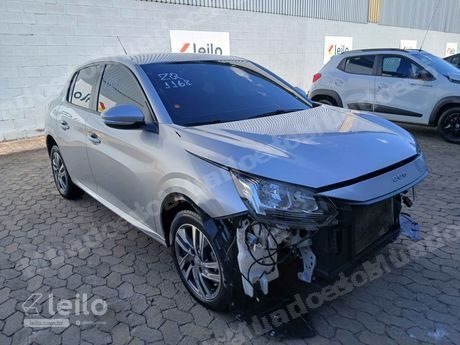 Peugeot 208 em leilão em Aparecida de Goiânia/GO - Lote 1