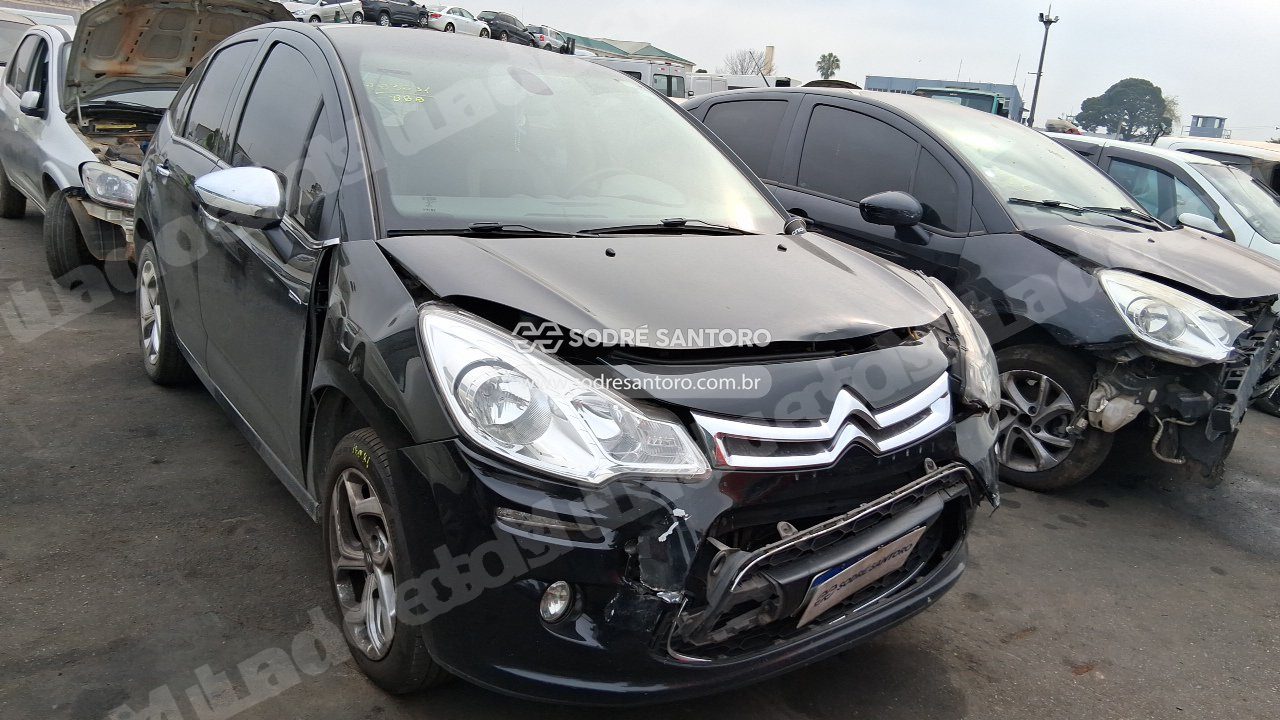 Citroen C3 120M Exclusiv 2013 em leilão em Guarulhos/SP
