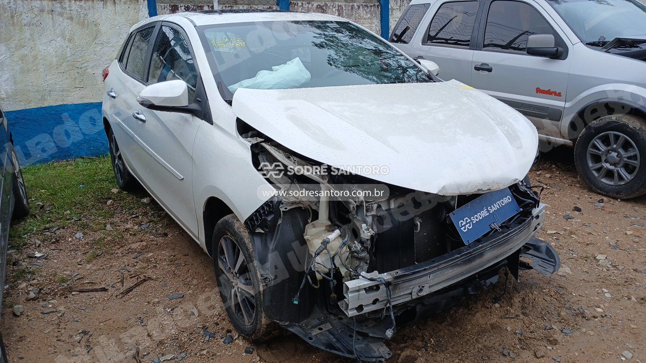 Toyota Yaris Hb Xls15 At 2019 em leilão em São José dos Pinhais/PR