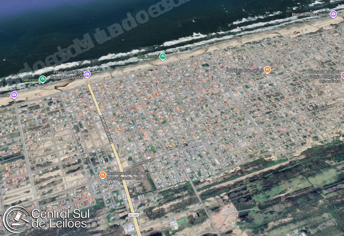 Terreno em leilao em Município de Balneário Gaivota/SC