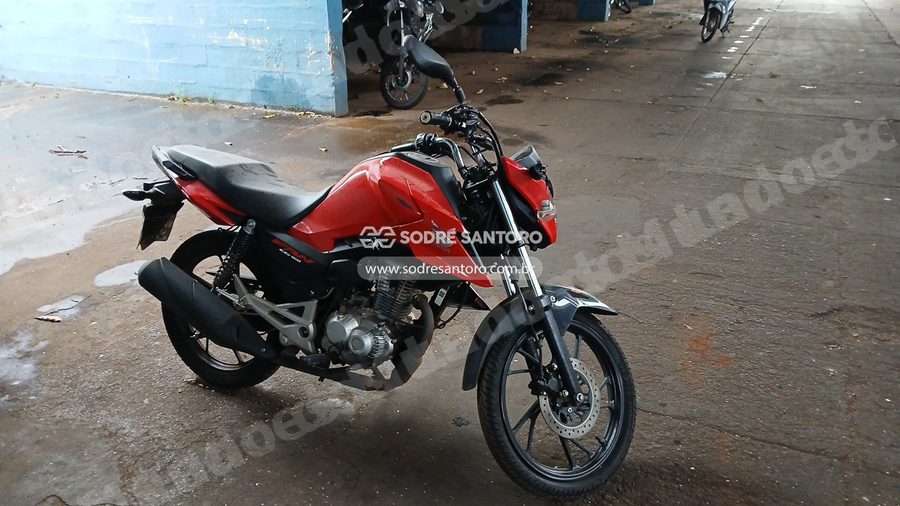 Honda Cg 160 Fan 2025 em leilão em Ribeirão Preto/SP