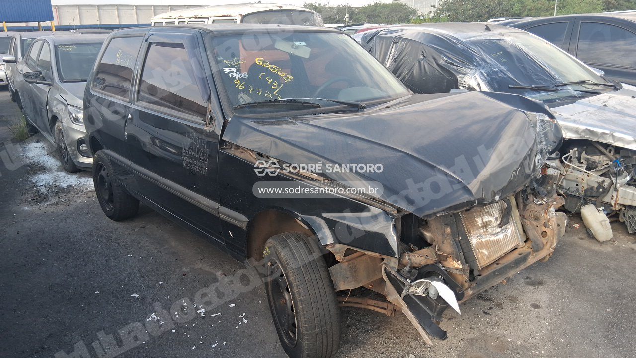 Fiat Uno Mille Fire Flex 2008 em leilao em Brasil