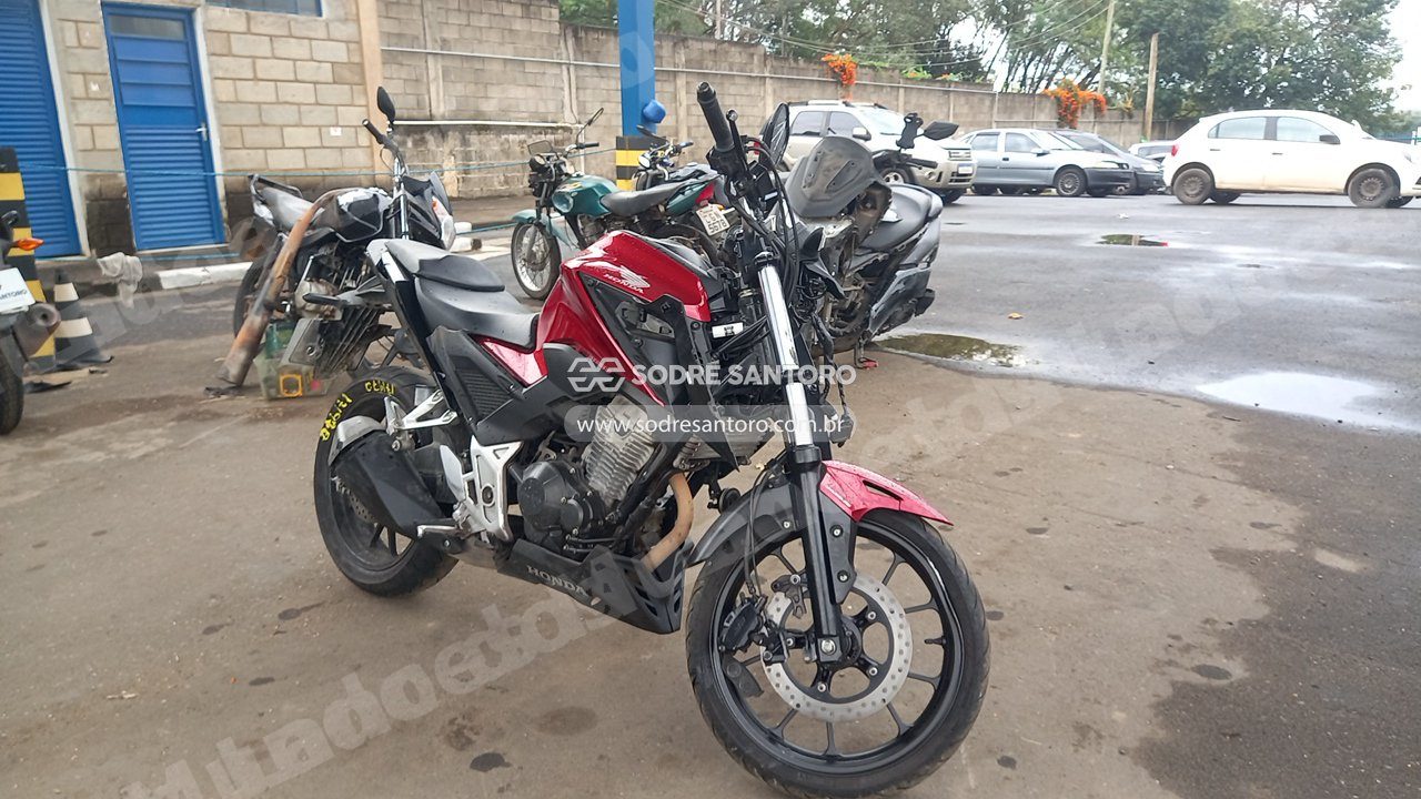 Honda Cb300F Twister Abs 2025 em leilao em Monte Mor/SP