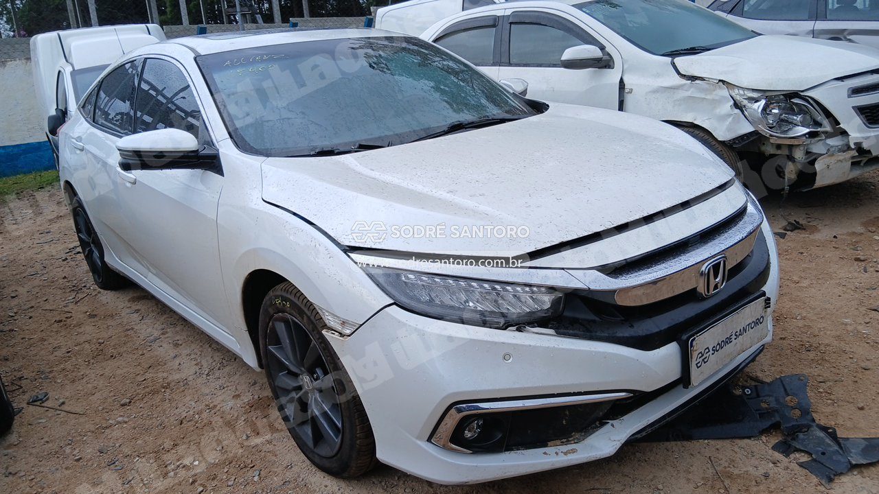 Honda Civic Touring Cvt 2020 em leilao em São José dos Pinhais/PR