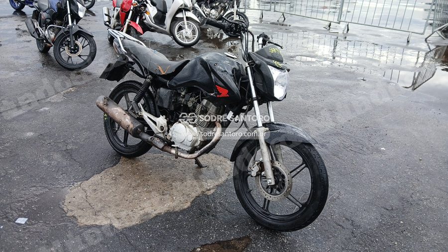 Honda Cg 150 Titan Esd 2009 em leilão em Guarulhos/SP