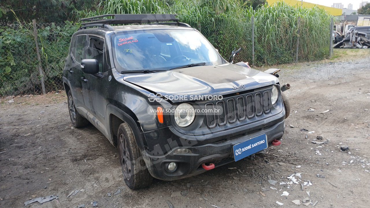 Jeep Renegade Thawk 2018 em leilao em Guarulhos/SP