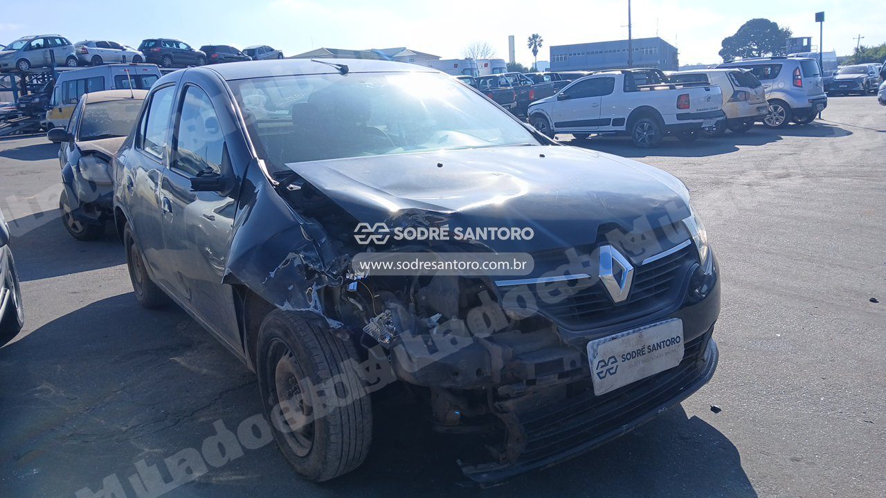 Renault Logan Expr 16 M 2016 em leilao em Brasil