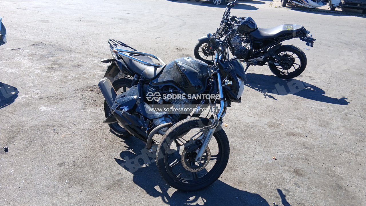 Honda Cg 160 Fan 2024 em leilao em Brasil