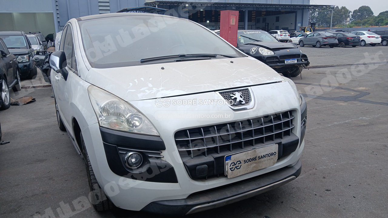 Peugeot 3008 Griffe 2012 em leilao em Brasil