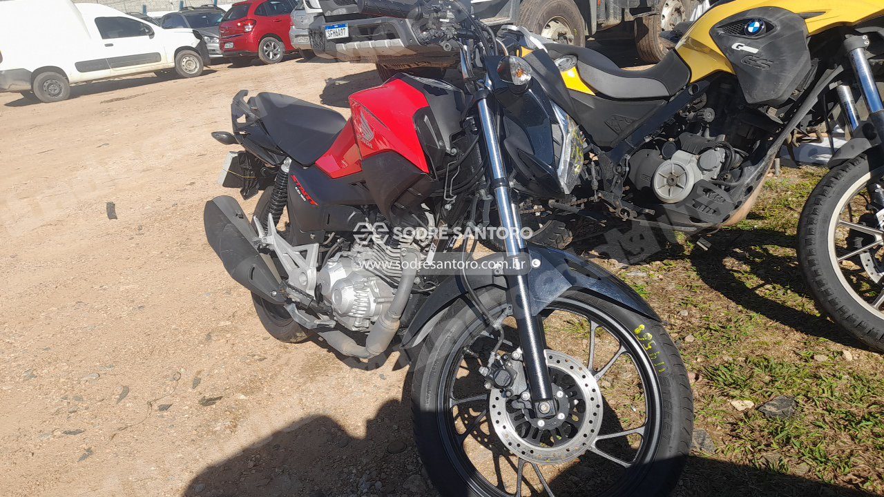 Honda Cg 160 Start 2025 em leilao em São José dos Pinhais/PR - Lote 2