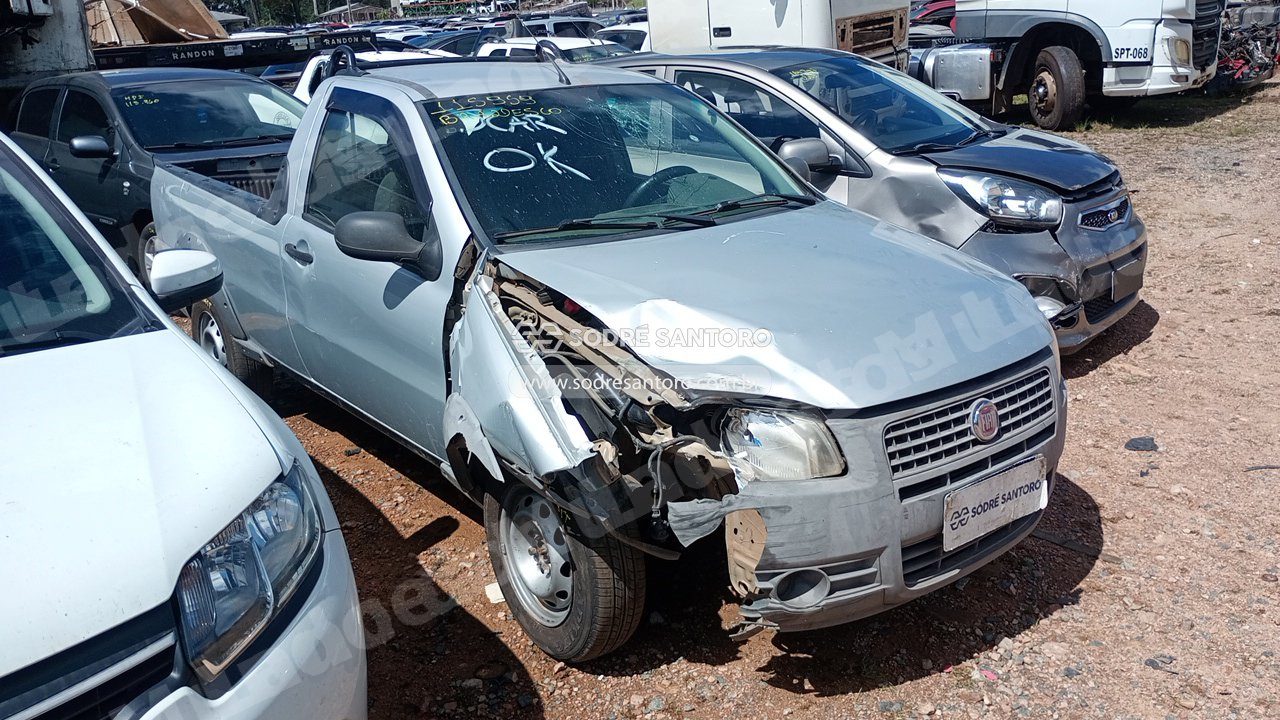 Fiat Strada Fase 4 Working 2013 em leilao em São José dos Pinhais/PR