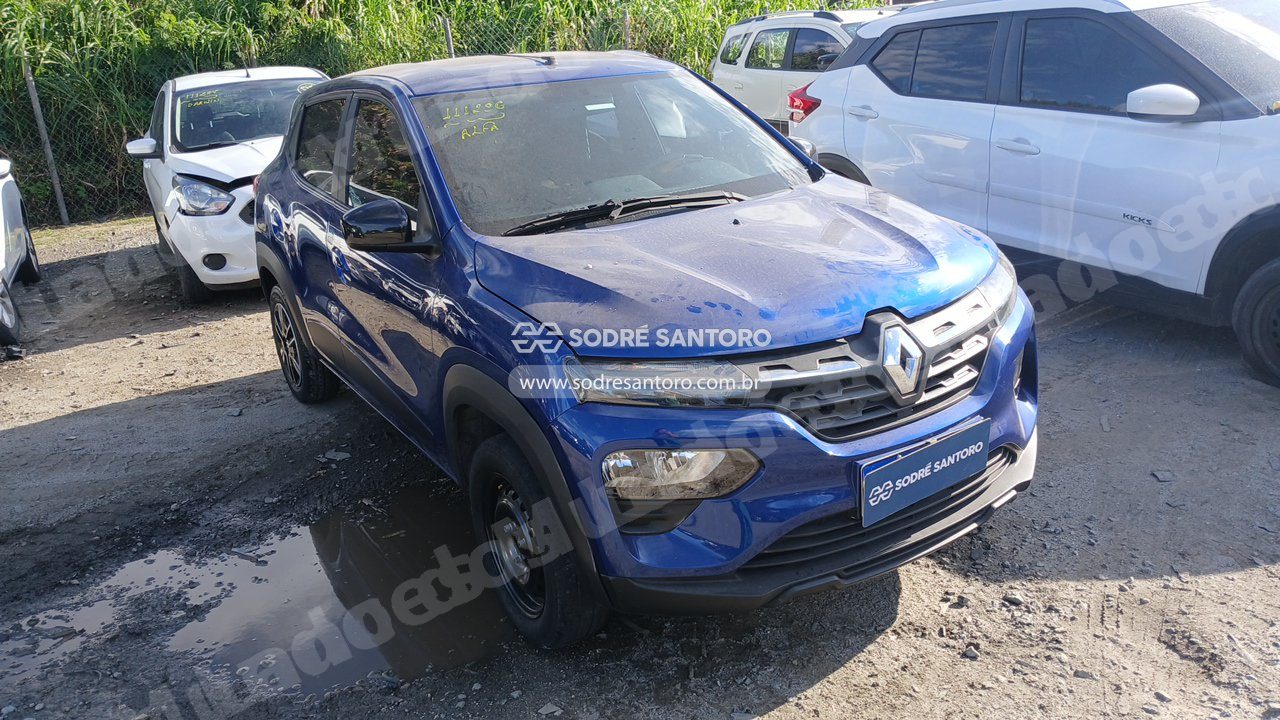 Renault Kwid Intense 2 2024 em leilao em Guarulhos/SP