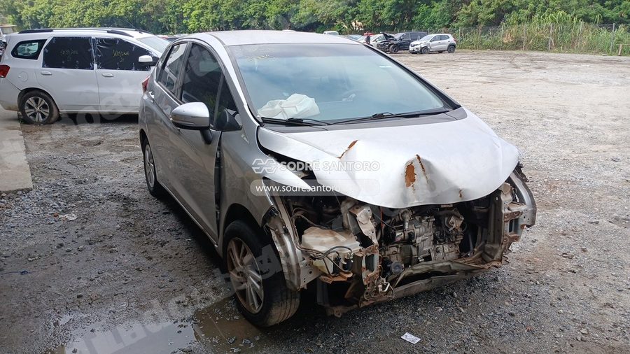 Honda Fit Lx Cvt 2016 em leilão em Guarulhos/SP
