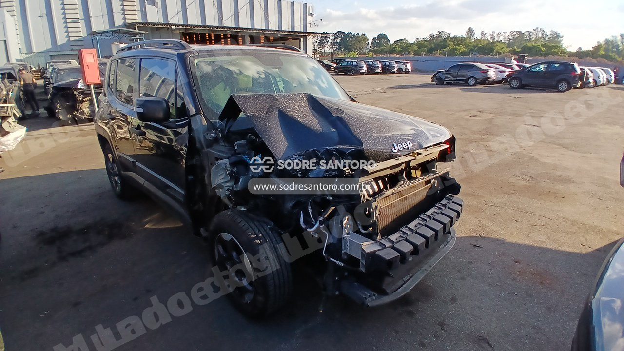 Jeep Renegade Sport At 2017 em leilão em Brasil