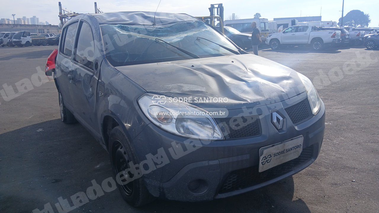 Renault Sandero Exp 16 2011 em leilao em Brasil
