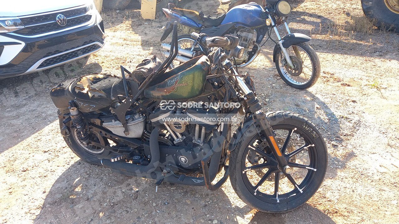 Harley Davidson Xl883N 2018 em leilao em Cesário Lange/SP