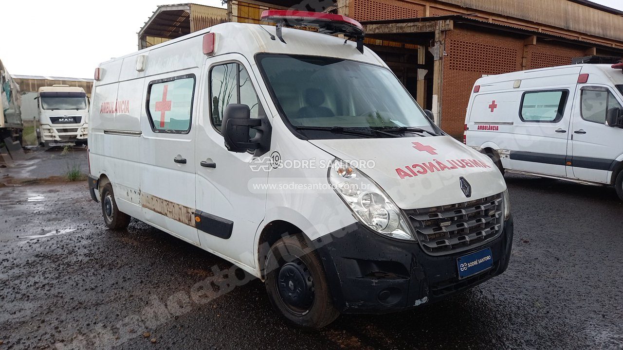 Renault Master Gcasa Amb 2018 em leilão em Sertãozinho/SP