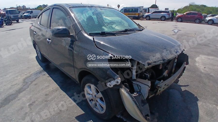 Nissan Versa 16Sl Flex 2013 em leilão em Guarulhos/SP