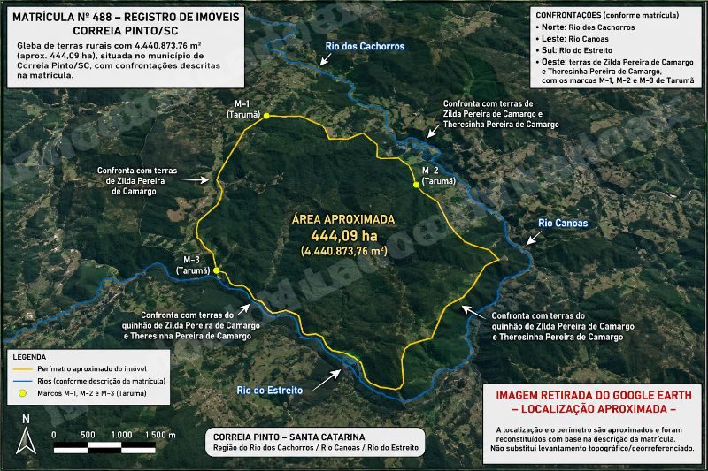 Imovel rural em leilao em Ponte Alta/SC - Lote 2