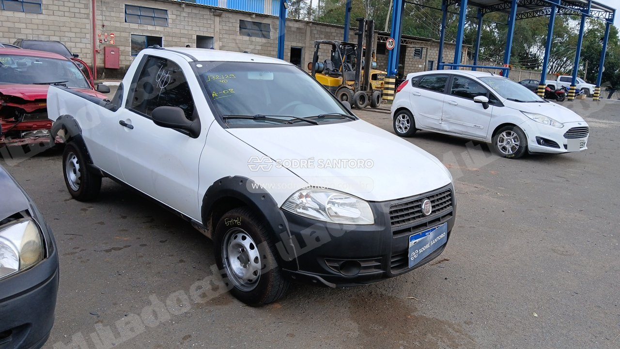 Fiat Strada Working 2013 em leilao em Monte Mor/SP