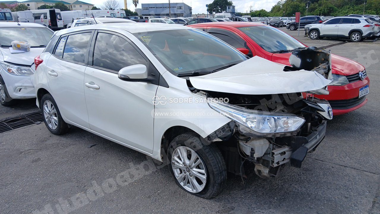 Toyota Yaris Hb Xlplusat 2019 em leilao em Brasil