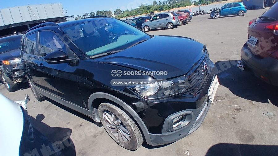 Volkswagen T Cross Tsi Ad 2020 em leilão em Guarulhos/SP