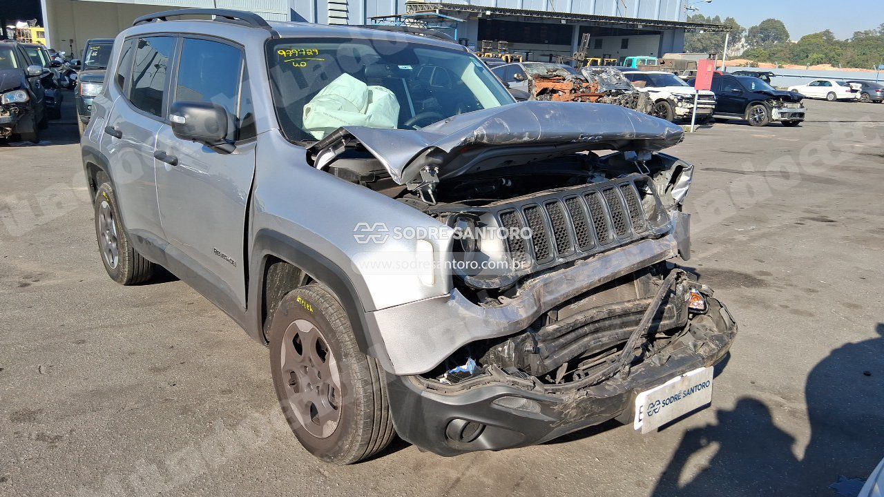 Jeep Renegade 1.8 At 2020 em leilao em Brasil