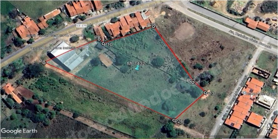 Terreno em leilão em Iguatu/CE - Lote 3