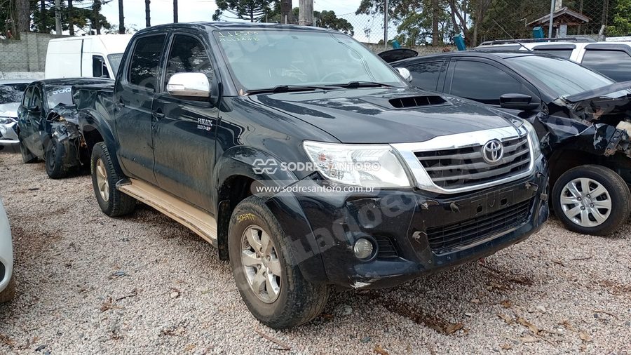 Toyota Hilux Cd4X4 Srv 2013 em leilão em São José dos Pinhais/PR